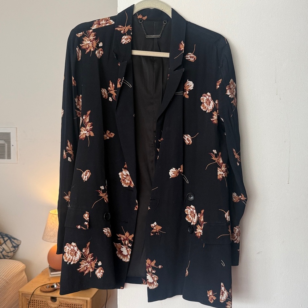 Capulet Floral Black Women's Blazer
